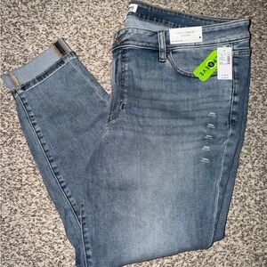 Maurices Blue mid rise ultimate stretch Jeggings - Size 24w regular